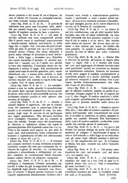 Il policlinico. Sezione pratica periodico di medicina, chirurgia e igiene