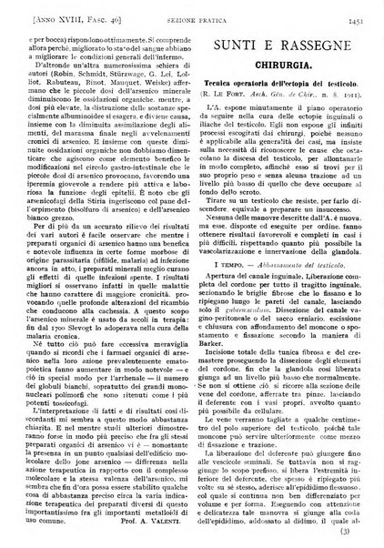 Il policlinico. Sezione pratica periodico di medicina, chirurgia e igiene