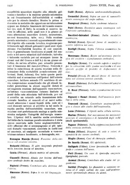 Il policlinico. Sezione pratica periodico di medicina, chirurgia e igiene