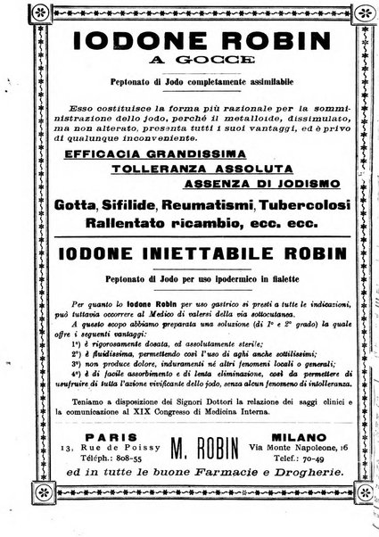 Il policlinico. Sezione pratica periodico di medicina, chirurgia e igiene