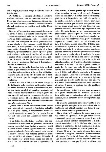 Il policlinico. Sezione pratica periodico di medicina, chirurgia e igiene