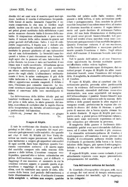 Il policlinico. Sezione pratica periodico di medicina, chirurgia e igiene