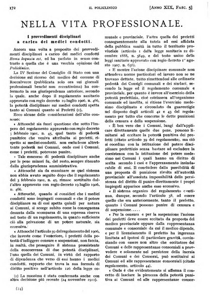 Il policlinico. Sezione pratica periodico di medicina, chirurgia e igiene