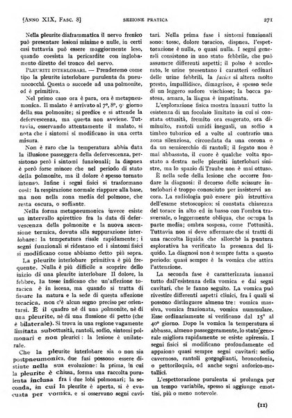 Il policlinico. Sezione pratica periodico di medicina, chirurgia e igiene