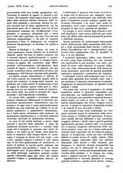 Il policlinico. Sezione pratica periodico di medicina, chirurgia e igiene