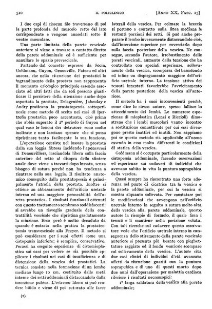 Il policlinico. Sezione pratica periodico di medicina, chirurgia e igiene