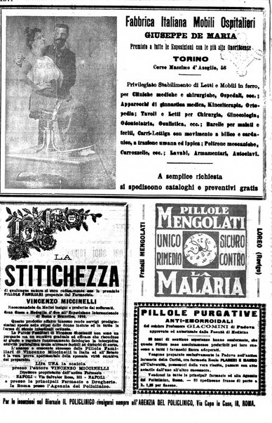 Il policlinico. Sezione pratica periodico di medicina, chirurgia e igiene