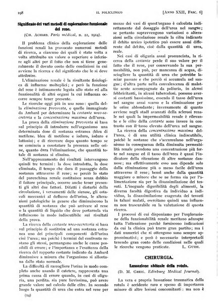 Il policlinico. Sezione pratica periodico di medicina, chirurgia e igiene