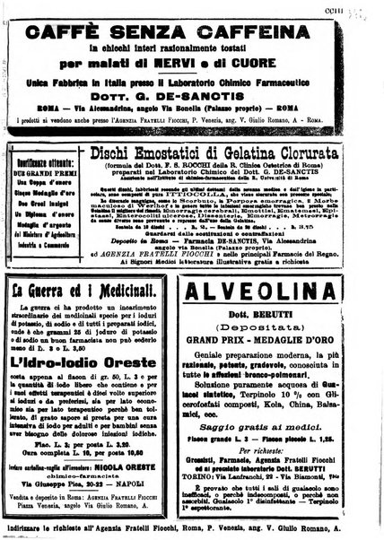 Il policlinico. Sezione pratica periodico di medicina, chirurgia e igiene