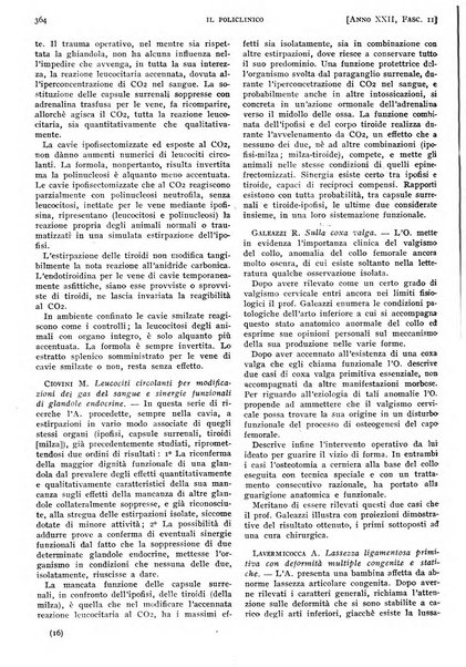 Il policlinico. Sezione pratica periodico di medicina, chirurgia e igiene