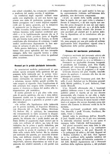 Il policlinico. Sezione pratica periodico di medicina, chirurgia e igiene