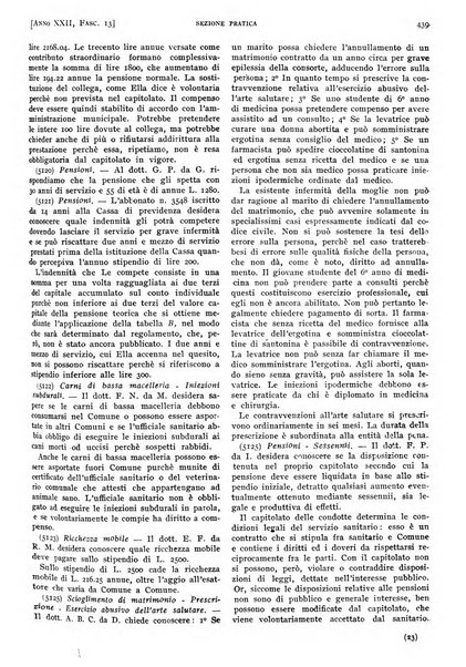 Il policlinico. Sezione pratica periodico di medicina, chirurgia e igiene