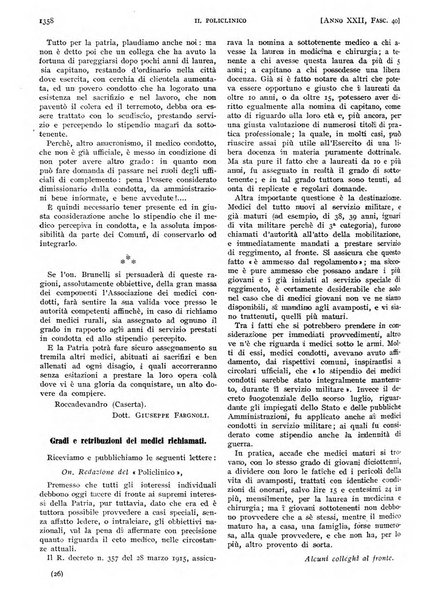 Il policlinico. Sezione pratica periodico di medicina, chirurgia e igiene