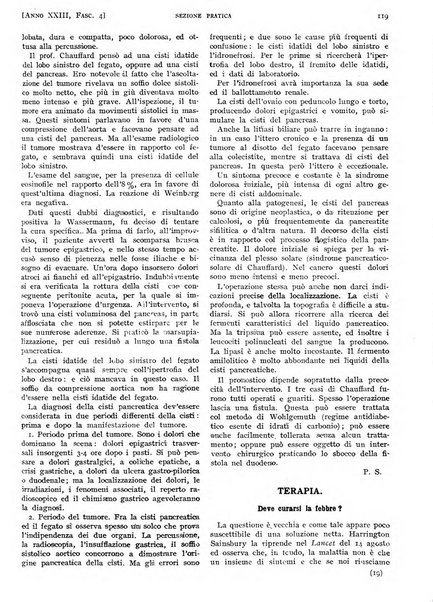 Il policlinico. Sezione pratica periodico di medicina, chirurgia e igiene