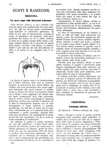 Il policlinico. Sezione pratica periodico di medicina, chirurgia e igiene