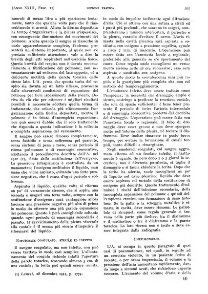 Il policlinico. Sezione pratica periodico di medicina, chirurgia e igiene