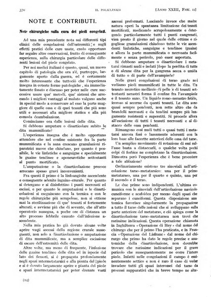 Il policlinico. Sezione pratica periodico di medicina, chirurgia e igiene