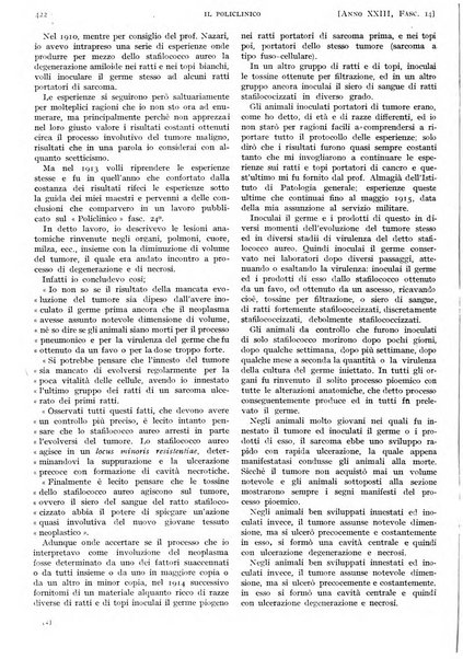 Il policlinico. Sezione pratica periodico di medicina, chirurgia e igiene