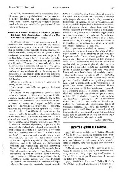 Il policlinico. Sezione pratica periodico di medicina, chirurgia e igiene