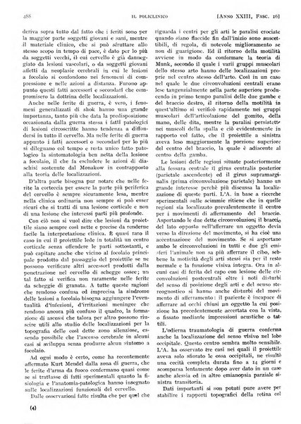 Il policlinico. Sezione pratica periodico di medicina, chirurgia e igiene