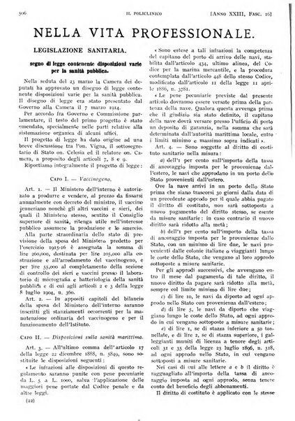 Il policlinico. Sezione pratica periodico di medicina, chirurgia e igiene