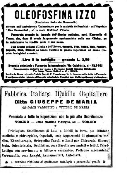 Il policlinico. Sezione pratica periodico di medicina, chirurgia e igiene