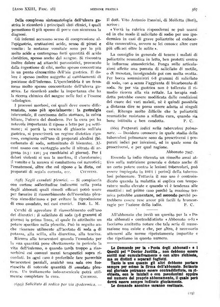 Il policlinico. Sezione pratica periodico di medicina, chirurgia e igiene