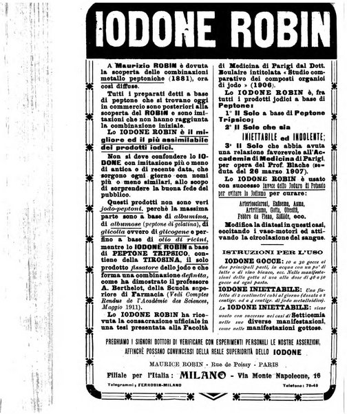 Il policlinico. Sezione pratica periodico di medicina, chirurgia e igiene