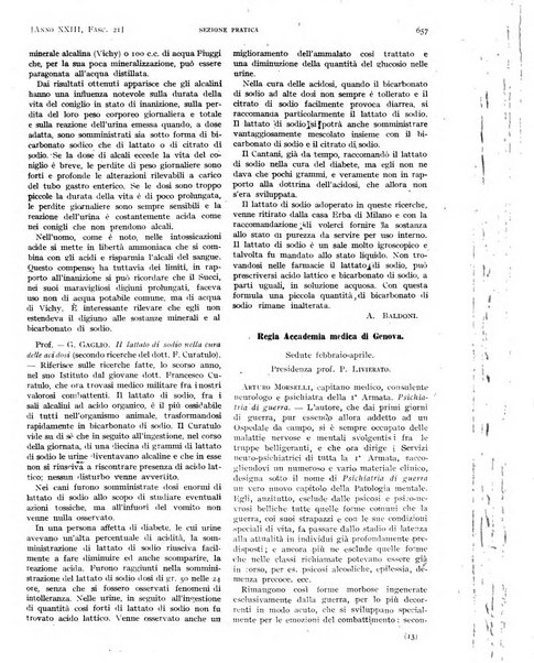 Il policlinico. Sezione pratica periodico di medicina, chirurgia e igiene