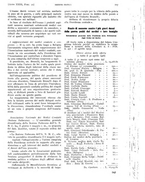 Il policlinico. Sezione pratica periodico di medicina, chirurgia e igiene