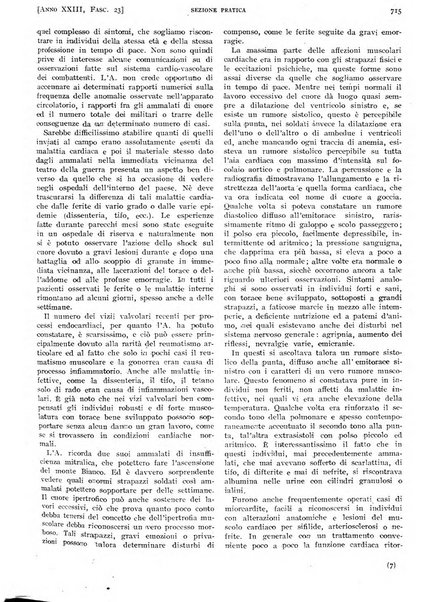 Il policlinico. Sezione pratica periodico di medicina, chirurgia e igiene