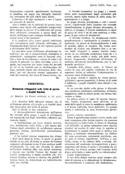 Il policlinico. Sezione pratica periodico di medicina, chirurgia e igiene