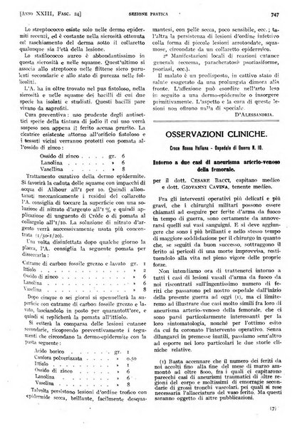 Il policlinico. Sezione pratica periodico di medicina, chirurgia e igiene