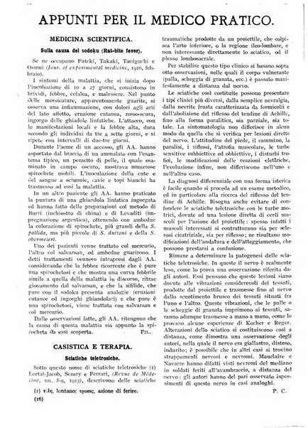 Il policlinico. Sezione pratica periodico di medicina, chirurgia e igiene