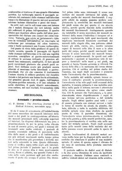 Il policlinico. Sezione pratica periodico di medicina, chirurgia e igiene