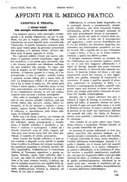 Il policlinico. Sezione pratica periodico di medicina, chirurgia e igiene