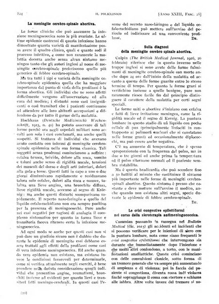 Il policlinico. Sezione pratica periodico di medicina, chirurgia e igiene