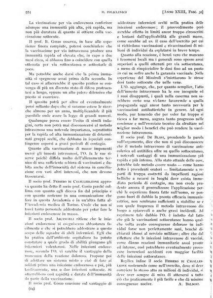 Il policlinico. Sezione pratica periodico di medicina, chirurgia e igiene