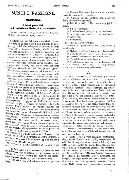 Il policlinico. Sezione pratica periodico di medicina, chirurgia e igiene