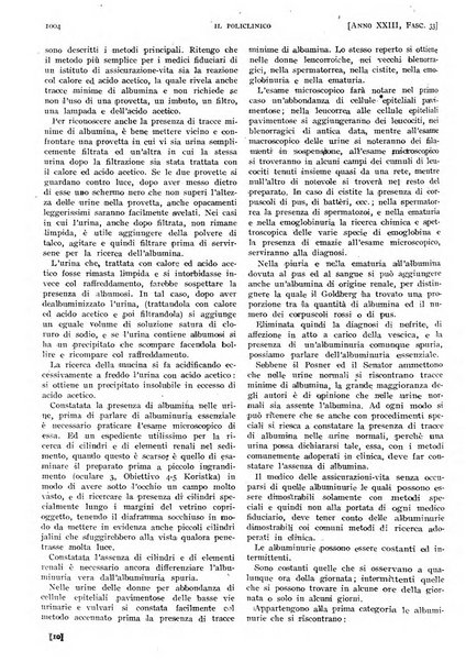 Il policlinico. Sezione pratica periodico di medicina, chirurgia e igiene