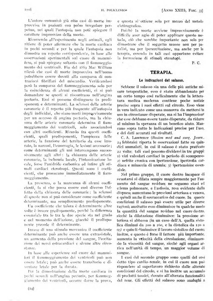 Il policlinico. Sezione pratica periodico di medicina, chirurgia e igiene