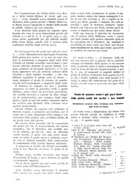 Il policlinico. Sezione pratica periodico di medicina, chirurgia e igiene