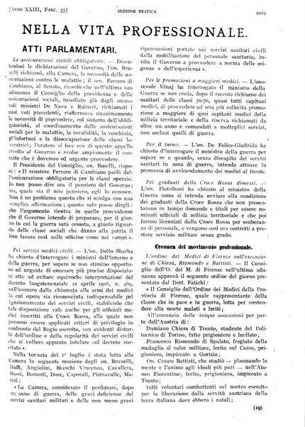 Il policlinico. Sezione pratica periodico di medicina, chirurgia e igiene