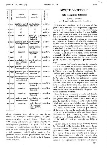 Il policlinico. Sezione pratica periodico di medicina, chirurgia e igiene