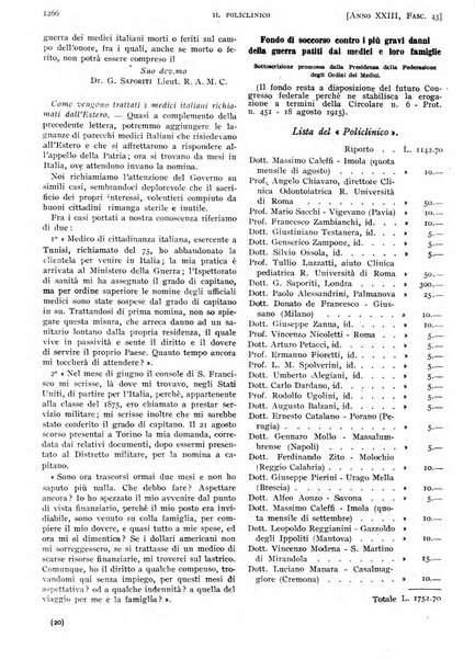 Il policlinico. Sezione pratica periodico di medicina, chirurgia e igiene