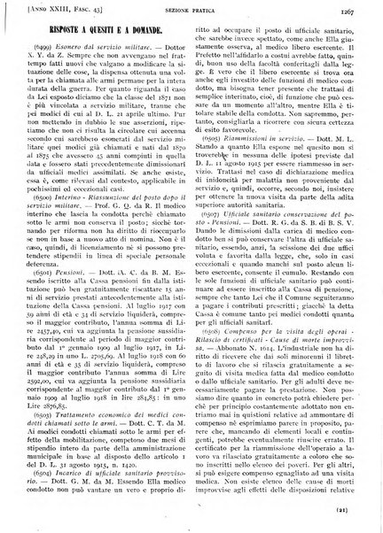 Il policlinico. Sezione pratica periodico di medicina, chirurgia e igiene