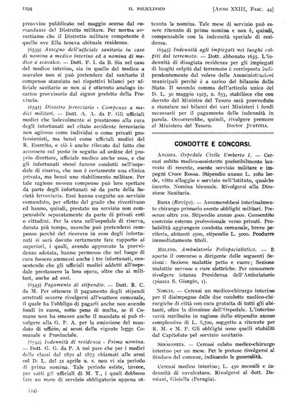 Il policlinico. Sezione pratica periodico di medicina, chirurgia e igiene