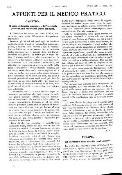 Il policlinico. Sezione pratica periodico di medicina, chirurgia e igiene