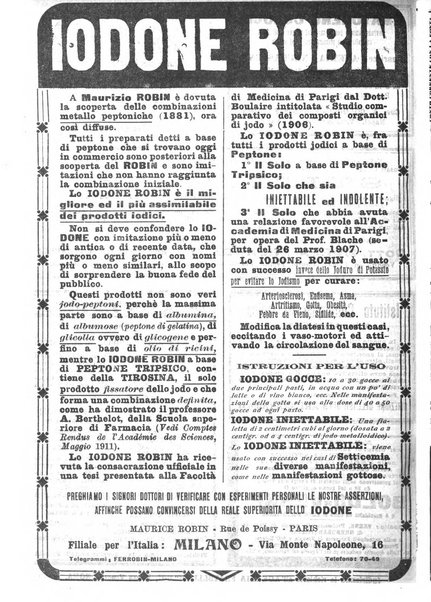 Il policlinico. Sezione pratica periodico di medicina, chirurgia e igiene