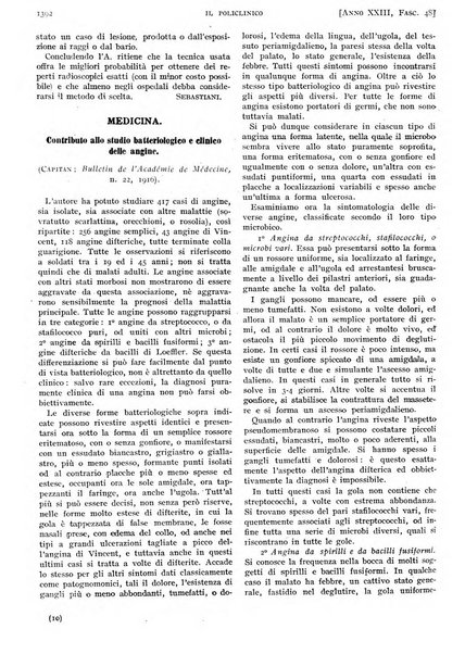 Il policlinico. Sezione pratica periodico di medicina, chirurgia e igiene